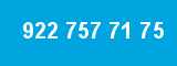 922 757 71 75 922 757 71 75